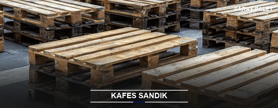 Saray Ahşap Kafes Sandık